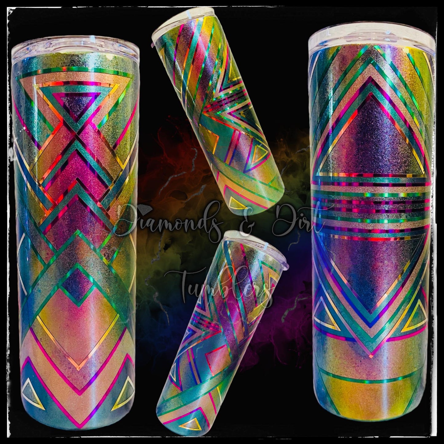 Custom Pigment Template Tumbler