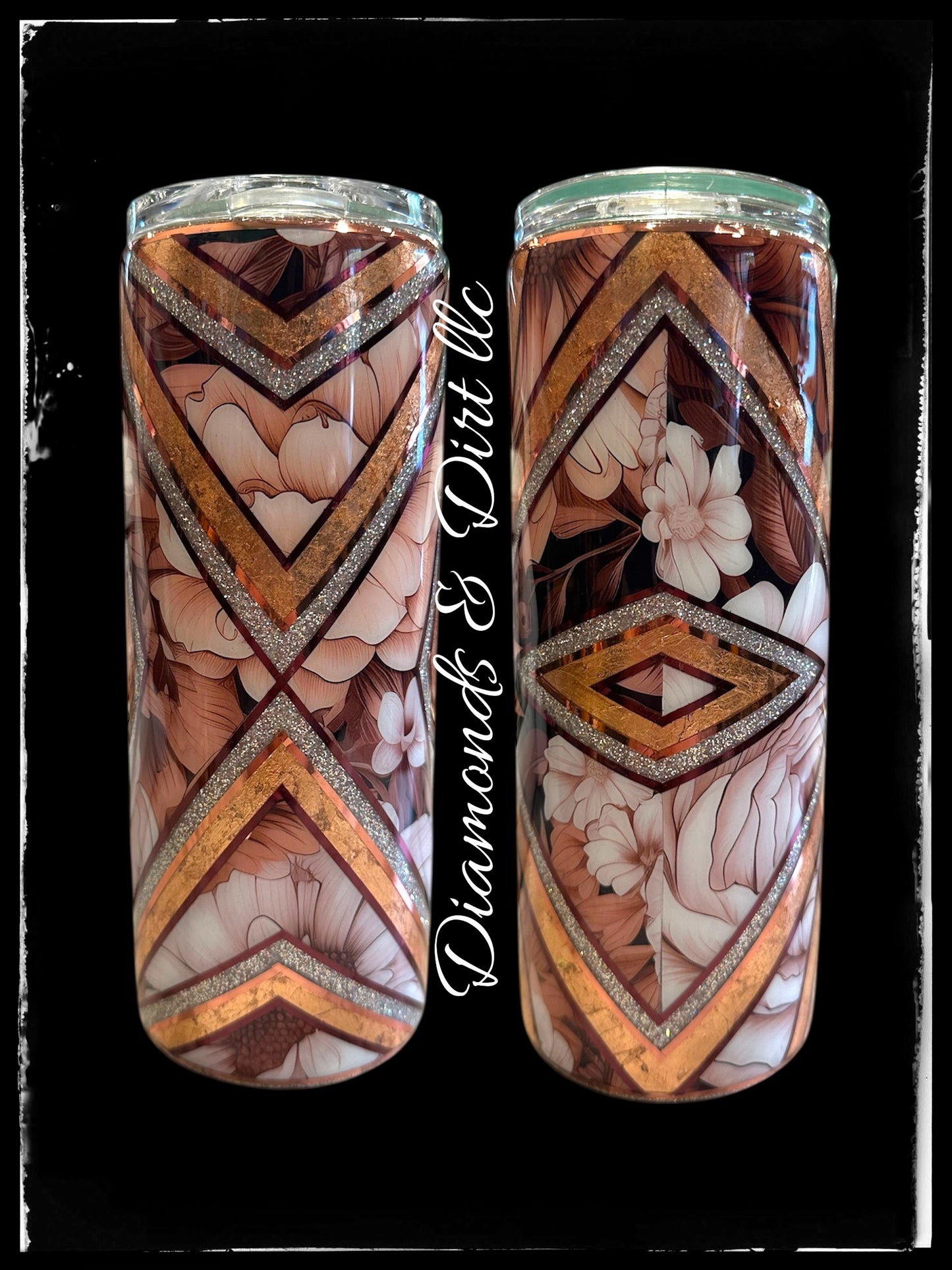 25oz Fall Boho Floral
